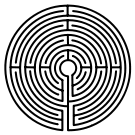 Medieval labyrinth